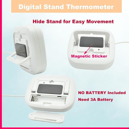 Small Digital Thermometer TA358 Celsius/Fahrenheit Temperature Indoor/Outdoor Meter Gauge with 5ft/1.5M Probe Sensor in Saudi Arabia