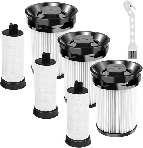 3 قطع من فلتر الغبار الناعم لمكنسة كهربائية لاسلكية Miele TriFlex HX1 FSF HX-FSF Pro Cat & Dog، الجزء رقم #11289902 in Kuwait