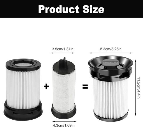 3 قطع من فلتر الغبار الناعم لمكنسة كهربائية لاسلكية Miele TriFlex HX1 FSF HX-FSF Pro Cat & Dog، الجزء رقم #11289902 in Kuwait