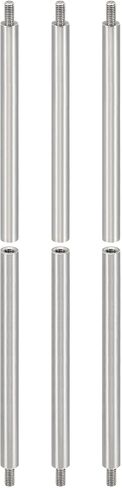 PATIKIL 6pcs M3 Standoffs, M3 60+6mm Spacer Standoffs Steel Threaded Standoffs Screws Kit 3mm ID 5mm OD Metric Male Female Thread Adapters for Circuit Board PCB RC Drones Motherboard in Saudi Arabia