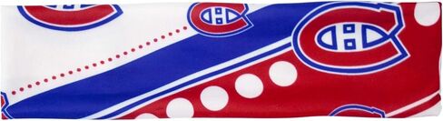 عصابة رأس مطاطية من Littlearth للجنسين للبالغين من NHL Montreal Canadiens، لون الفريق، مقاس واحد in Saudi Arabia