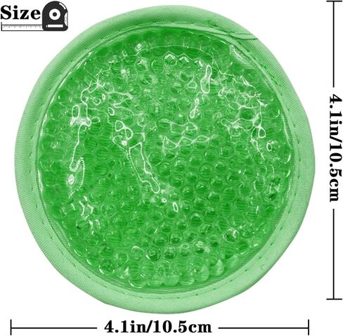 حزمة جل الثلج، عبوة ساخنة وباردة قابلة لإعادة الاستخدام للإصابات، وتخفيف الألم، وأسنان الحكمة، والإسعافات الأولية، والرقبة، والرأس، والذراعين، والساقين، 4 عبوات (أخضر) in Kuwait