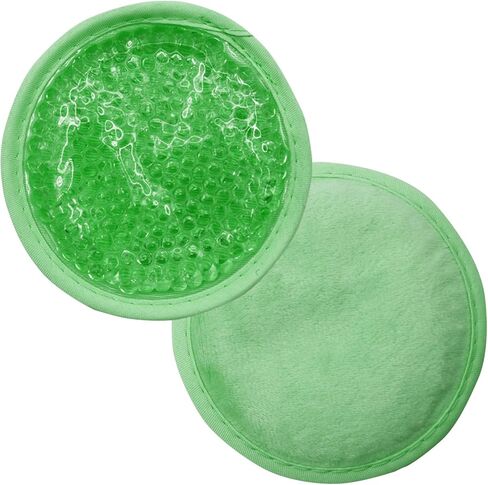 حزمة جل الثلج، عبوة ساخنة وباردة قابلة لإعادة الاستخدام للإصابات، وتخفيف الألم، وأسنان الحكمة، والإسعافات الأولية، والرقبة، والرأس، والذراعين، والساقين، 4 عبوات (أخضر) in Kuwait