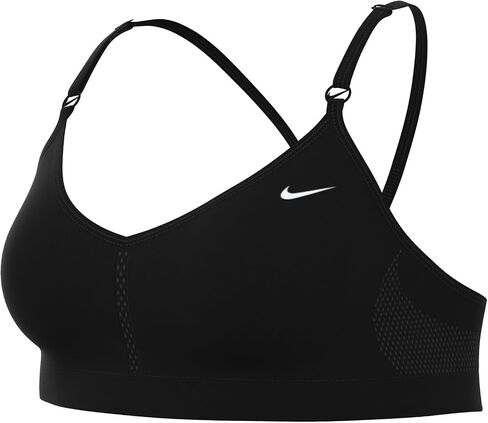 حمالة صدر مبطنة للتدريب Dri-FIT Indy مقاس كبير من نايكي (as1، Alpha، 2X، Plus، عادي) أسود in Saudi Arabia