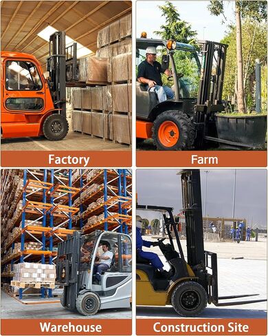 امتداد شوكة البليت، [عرض 6.5 بوصة، طول 84 بوصة] [4600 رطل كحد أقصى] امتدادات البليت الفولاذية شديدة التحمل لشاحنة الرافعة الشوكية - برتقالي in Kuwait