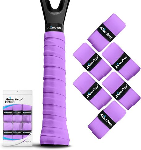 ALIEN PROS New Model M-Tac Tennis Racket Grip Tape (6 Grips) Tennis Overgrip Grip Tape Tennis Racket Tac Feel Tennis Grip – Wrap Your Racquet for High Performance (6 Grips) in Saudi Arabia