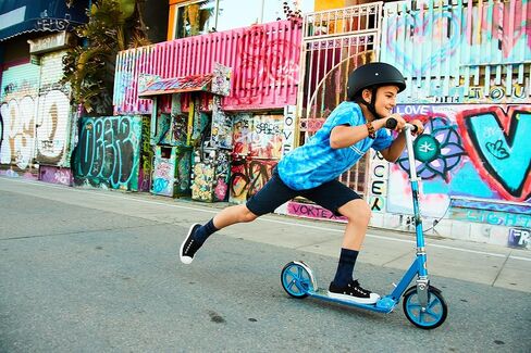 Razor A5 Lux Kick Scooter - Large 8" Wheels, Foldable, Adjustable Handlebars, Lightweight, for Riders up to 220 lbs in Saudi Arabia