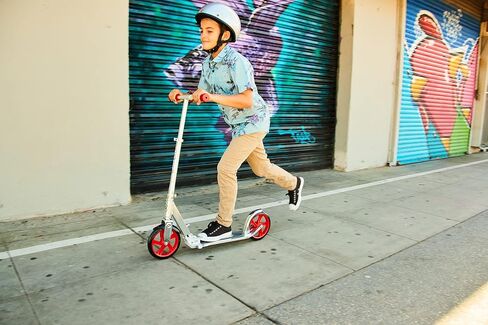 Razor A5 Lux Kick Scooter - Large 8" Wheels, Foldable, Adjustable Handlebars, Lightweight, for Riders up to 220 lbs in Saudi Arabia