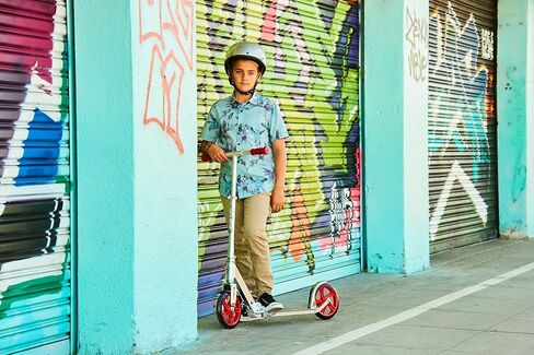 Razor A5 Lux Kick Scooter - Large 8" Wheels, Foldable, Adjustable Handlebars, Lightweight, for Riders up to 220 lbs in Saudi Arabia
