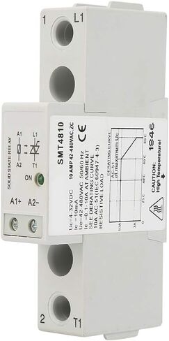 SMT48 Din Rail Solid State Relay Board DC Control AC SSR Relay Switch Module (SMT4810) in Saudi Arabia