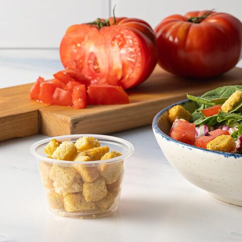 منتجات ESKAY أكواب بلاستيكية بدون أغطية، كوب بهارات، جيلو شوت، جزء سوفليه، كوب أخذ العينات، أكواب (بدون أغطية) (أسود، 100 كوب) in Kuwait