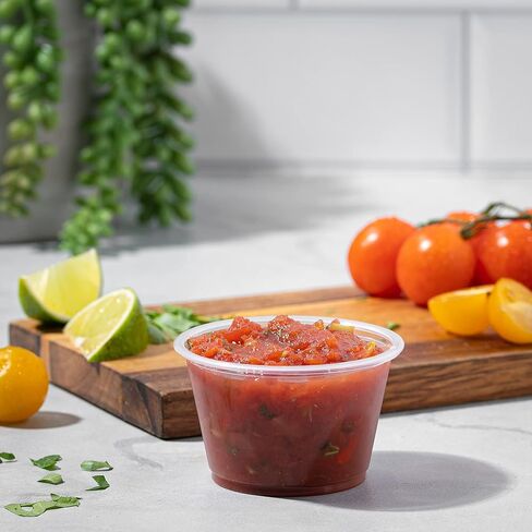 منتجات ESKAY أكواب بلاستيكية بدون أغطية، كوب بهارات، جيلو شوت، جزء سوفليه، كوب أخذ العينات، أكواب (بدون أغطية) (أسود، 100 كوب) in Kuwait