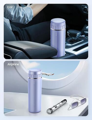 VAYDEER Medicine Cooler Travel Case TSA Approved [Uniform Temperature] [Double Lids] [Large Contact Area] [2-Pens] Insulin Cooler Medication Cooler for Travel Case with Biogel Ice Pack (Purple) in Saudi Arabia