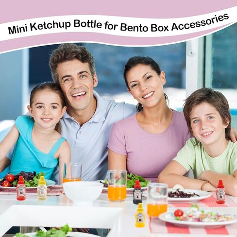 Mini Ketchup Bottles 12pcs 25ml Condiment Squeeze Bottle Plastic Sauce Salad Dressing Container Empty Tomato Ketchup Mustard Syrup Dispenser for Kids Bento Box Adult Office Picnic Honey Jars Container in Saudi Arabia