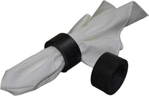 ARN Crafts Three Ring Napkin Rings Set of 12, Decorative Handcuff Serviette Ring, Napkin Holders, Napkin Rings Bulk for Party Decoration, Dinning Table, Everyday, Family Gatherings Tabletop Décor in Saudi Arabia