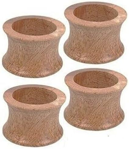 ARN Crafts Three Ring Napkin Rings Set of 12, Decorative Handcuff Serviette Ring, Napkin Holders, Napkin Rings Bulk for Party Decoration, Dinning Table, Everyday, Family Gatherings Tabletop Décor in Saudi Arabia