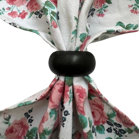 مجموعة من 12 حلقة مناديل من ARN Crafts مكونة من 12 قطعة، حلقة مناديل مزخرفة، حاملات مناديل، حلقات مناديل كبيرة لتزيين الحفلات، طاولة الطعام، كل يوم، تجمعات عائلية ديكور سطح الطاولة in Kuwait