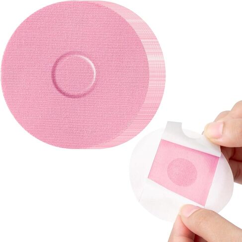 40 Packs Freestyle Libre 3 Covers, Free Style Libre 3 Glucose Sensor Cover, Adhesive Patches Pre-Cut Back Paper Long Lasting for 10-14 Days, No Glue in The Center by SUNMON (Transparent) in Kuwait