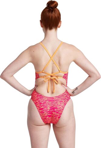 SpeedoPrinted Double Lace Back 1 Pc in Saudi Arabia