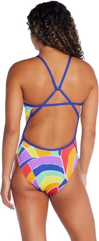 SpeedoPrinted Double Lace Back 1 Pc in Saudi Arabia