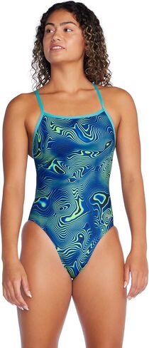 SpeedoPrinted Double Lace Back 1 Pc in Saudi Arabia