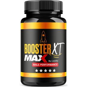 Booster XT for Men Pills, MAX Strength Men's Supplement, BoosterXT Pro Capsules, BoostXT, BosterX T Pastillas (60 Capsules)