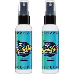 Goalie Grip - Soccer Goalie Glove Grip Spray 2 Pack - Long-Lasting Goalie Glove Spray for Enhanced Goalie Glove Grip, Ultimate Goalie Glove Spray Grip for Improved Performance