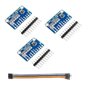 3Pcs ADS1115 16 Bit 4 Channel Analog to Digital Converter ADC IIC I2C multiplexer for Arduino Raspberry Pi