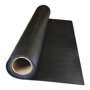 Rubber Strip, SBR, Rubber Width 4 in, Rubber Length 1 ft, Rubber Thickness 1/4 in, 70A, Plain Backing