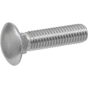 Hillman 832669 Stainless Steel Carriage Bolt, 1/2 x 6, 10-Pack