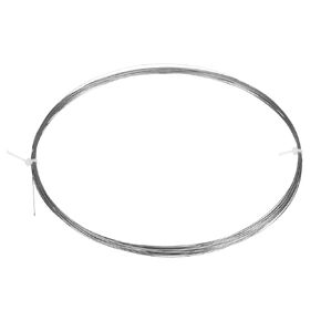 uxcell 3/64"(1.2mm) 304 Stainless Steel Cable Wire Rope 7x7 Strands Core 98ft (30M) Aircraft Wire for Construction Outdoors Marine Rigging Decking Railings