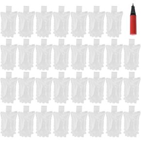 Holibanna Shoe Shape Holder 100pcs Inflatable Shoe Shapers Transparent Shoe Support Shoe Trees for Shoes Sandals Sneakers Boots High Heels Shoe Stretcher