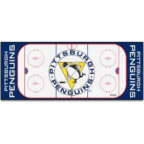 FANMATS 35571 NHL Retro - Pittsburgh Penguins Rink Runner - 30in. x 72in.