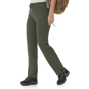 BASUDAM Women's Hiking Pants Quick Dry Thin Lightweight Zipper Pockets Adjustable Ankle Outdoor Athletic Pants Joggers