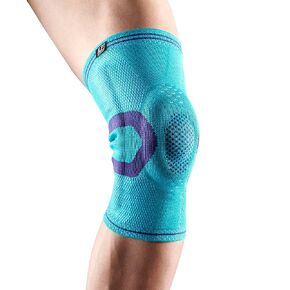 LP 170XT Compression Knee Sleeve with Silicone Pad and Bilateral Stays - Breathable Support for Running, Basketball, and Soccer (Yellow, Medium,1pcs)