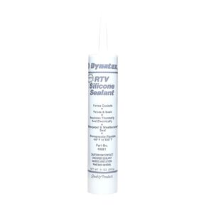 143384 Industrial Grade Silicone Sealant, Aluminum, Marine Caulk, 300ml Cartridge - Bonds, Seals, Protects - Waterproof, Weatherproof, Thermally and Electrically Insulating