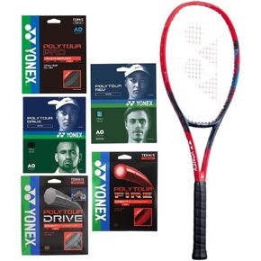 Yonex VCORE 95 Scarlet 7th Gen Tennis Racquet - Custom String Options