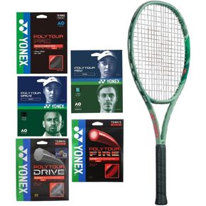 Yonex Percept 100 Tennis Racquet (Olive Green) - Custom String Options