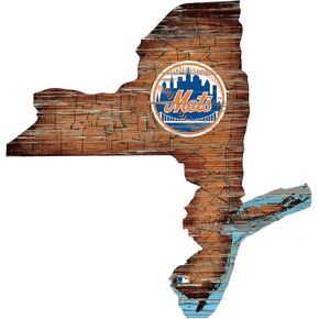 Fan Creations Mets 12" Mini Roadmap State Sign in Kuwait