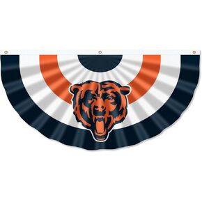 WinCraft Chicago Bears Bunting Pleated Fan Banners