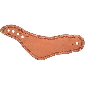 Martin Saddlery Men's Roughout Dove Wing Spur Straps Tan 12in