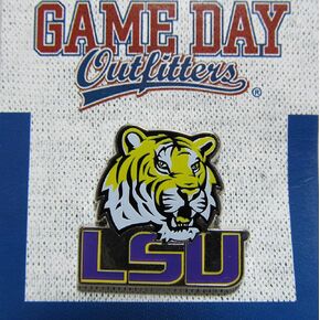 NCAA Louisiana State Fightin Tigers Logo Lapel Pin