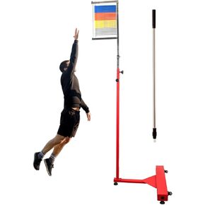 Adjustable Height Vertical Jump Tester, Vertical Jump Measurement Tool, Vertical Jumping Trainer, Vertical Jump Test Stick Pole