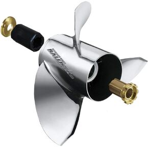 Michigan Wheel 933015 Ballistic E-Series 3-Blade Stainless Steel Propeller - RH, 10-1/8" Diameter x 15" Pitch