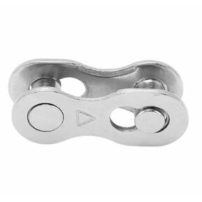 Master Link for Bicycle Chain | Connector para Cadena de Bicicleta | Reusable Bike Chain Quick Link | Master Link for 7 Speed Bike Chain Repair, Road and Montain Bike Chain, Pack of 5 Silver