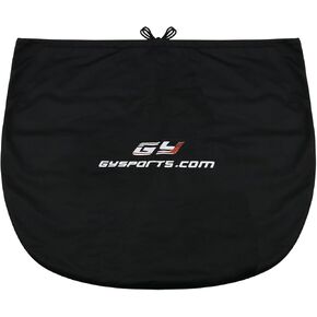 GY Helmet Bag Motorcycle Helmet Bag Hockey Helmet Bag (17 * 15inch) Large Capacity Light Weight Storage Bags Black Velvet Cloth Drawstring Bag for Welding Bicycle Ski Equestrian Helmet