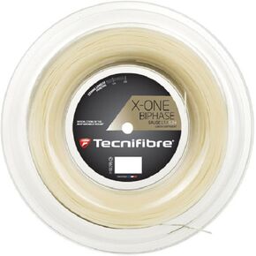 Tecnifibre X-one Biphase 17g Tennis String Natural - Reel