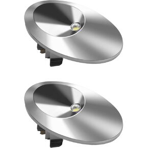 2024 Upgrade WR55X11132 Refrigerator Led Light and Cover Assembly for GE Refrigerator Led Light Assembly Replacement WR55X25754 3033142 AP5646375 PS4704284(2-Pack)