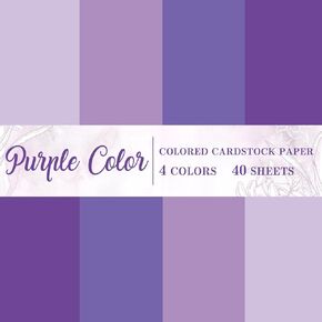 AnyDesign 40 Sheet 8.5 x 11 Inch Sage Green Thick Paper Card Stock 4 Colors Paper Cards Colored Scrapbook Paper for Prints DIY Arts Crafts Making School Office Home Supplies, 65lb