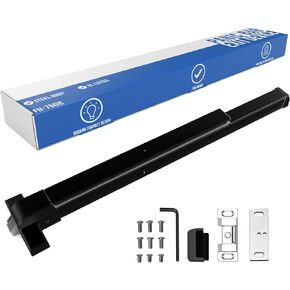 FORTSTRONG Push Bar Panic Exit Device (Silver) - Panic Bars for Exit Doors - UL Listed Grade 1 ADA Emergency Exit Door Push Bar Certified - FS-750